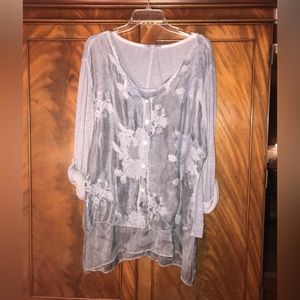 Tempo Paris size L in a slate grey color.